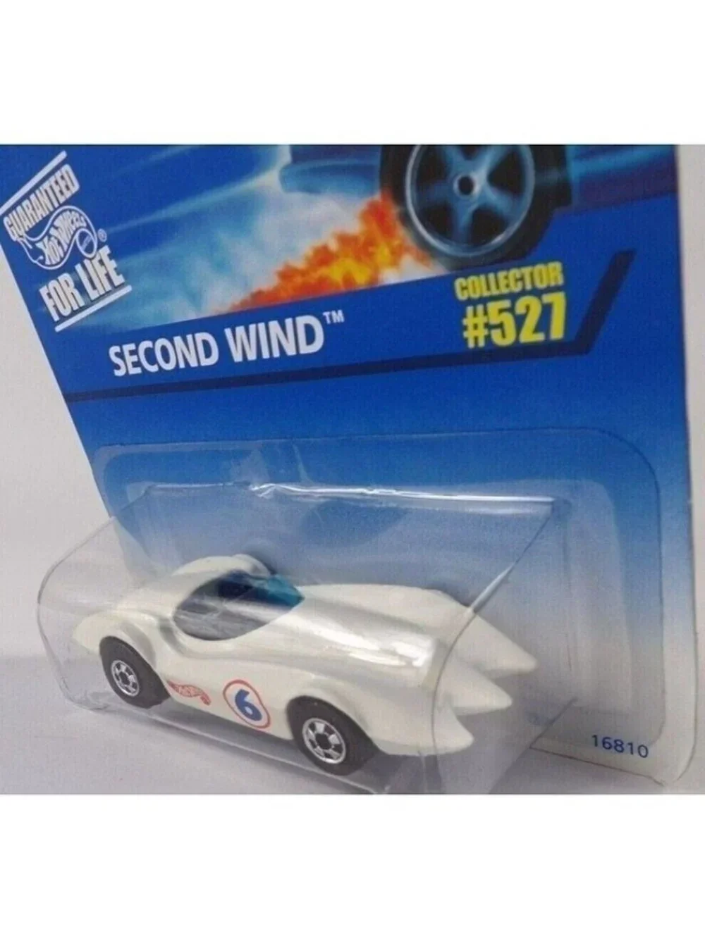 Vintage Die Cast Hot Wheels 1996 Second Wind Collector 527 Open-Air Speedster